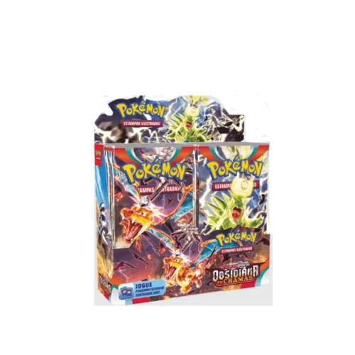Box 36 Boosters Pokémon Obsidiana em Chamas