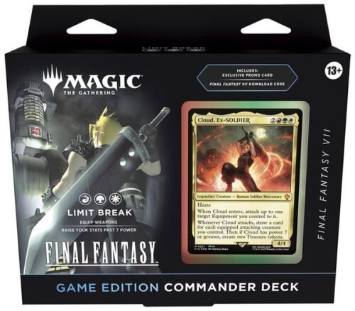 Final Fantasy Commander Deck Limit Break Game Edition