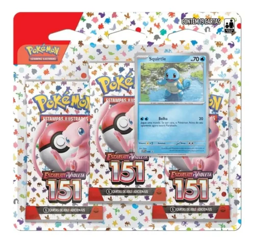 Blister Triplo Pokémon 151