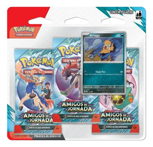 Blister Triplo Pokémon Amigos de Jornada