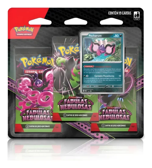 Blister Triplo Pokémon Fábulas Nebulosas