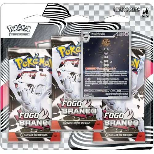 Blister Triplo Pokémon Fogo Branco