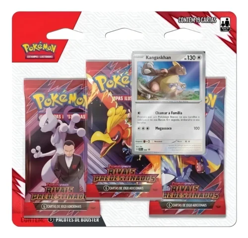 Blister Triplo Pokémon Rivais Predestinados