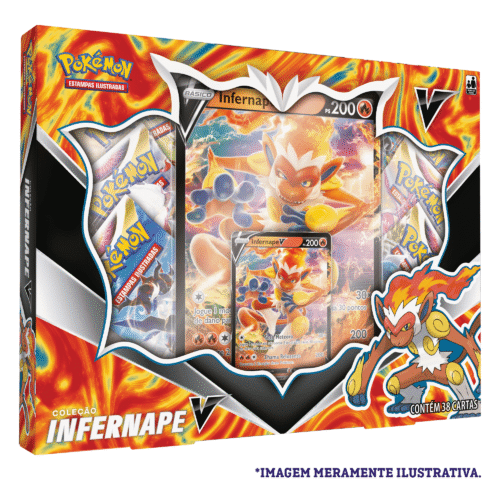 Box Pokémon Coleção Infernape V