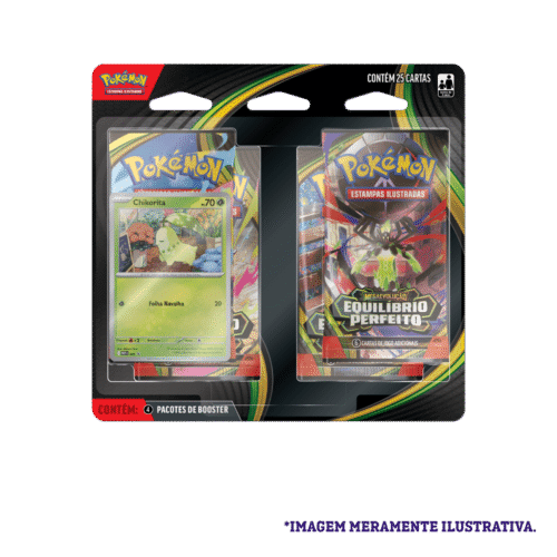Blister Quadrúplo Pokémon Equilíbrio Perfeito