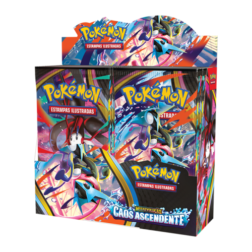 Box 36 Boosters Pokémon Caos Ascendente