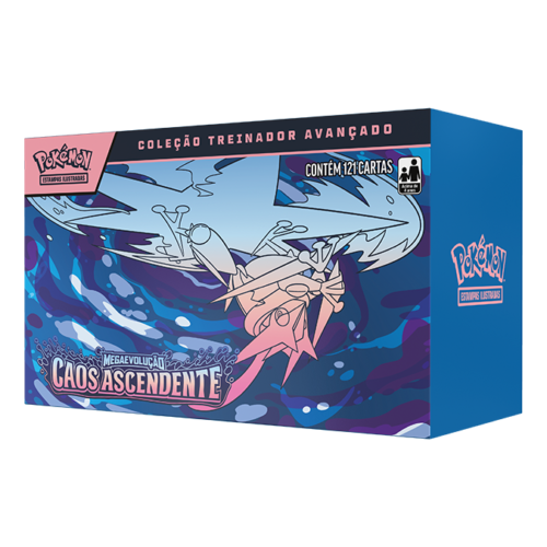 Box Treinador Avançado Pokémon Caos Ascendente