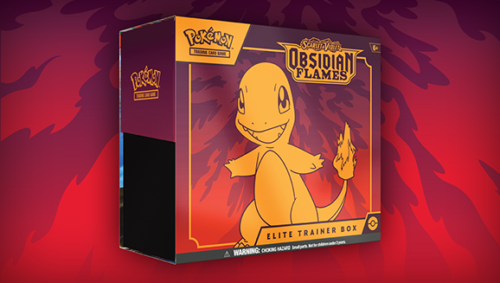 Box Treinador Avançado Pokémon Obsidiana em Chamas