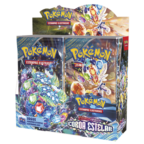 Box 36 Boosters Pokémon Coroa Estelar
