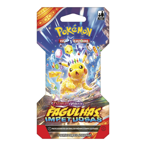 Booster Pokémon Fagulhas Impetuosas