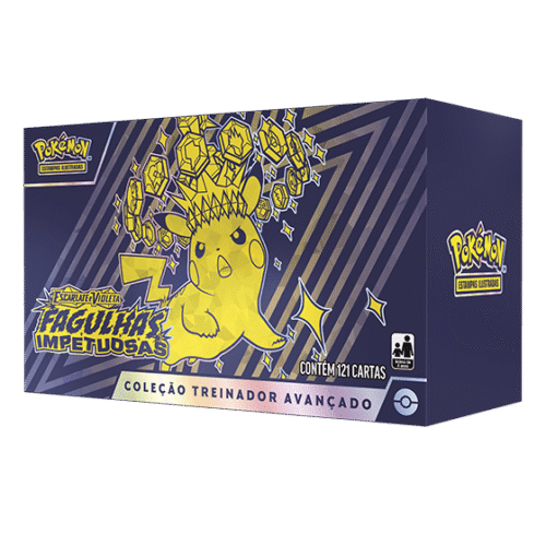 Box Treinador Avançado Pokémon Fagulhas Impetuosas