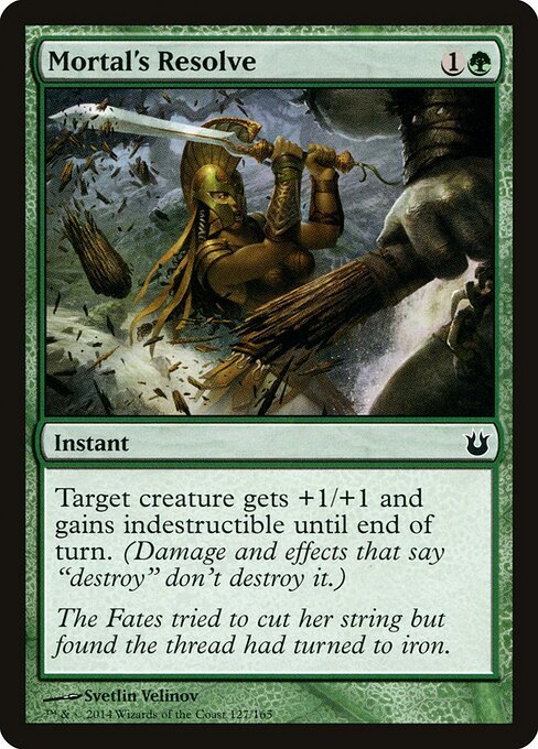 Mortal's Resolve - BNG 127