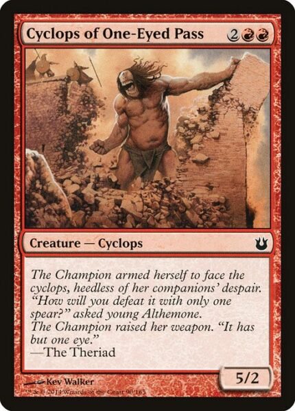 Cyclops of One-Eyed Pass (BNG 90)