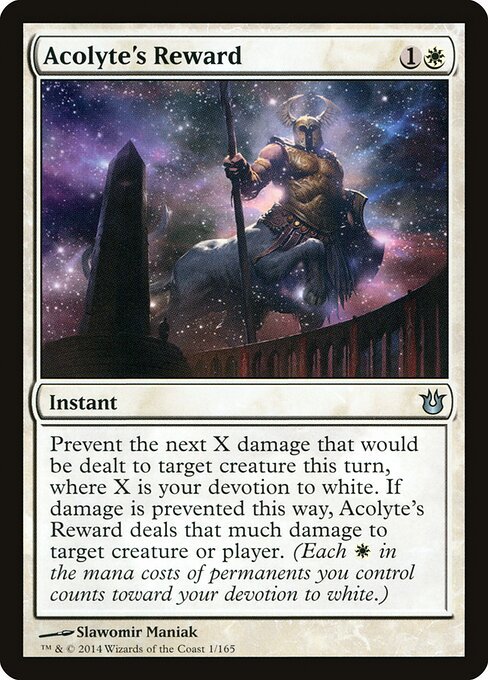 Acolyte's Reward - BNG 1