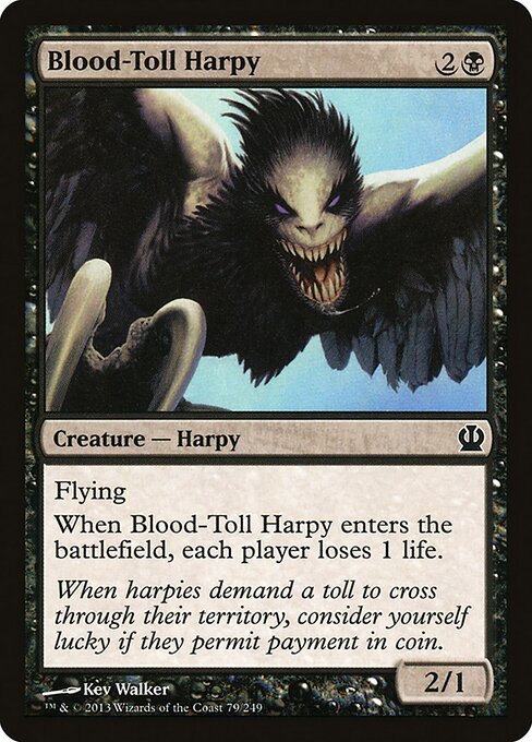 Blood-Toll Harpy - THS 79